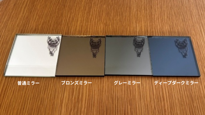 サンプルサイズで色の比較をしてみました